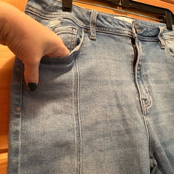 KanCan Light Blue Denim Shorts - Picture 3 of 11